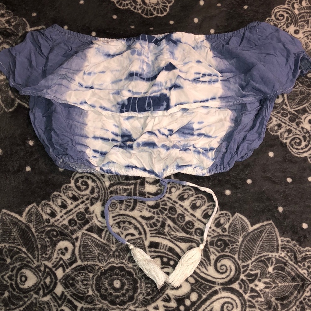 Flowy crop top
